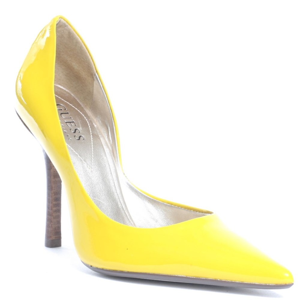 HOT Canary Yellow Heels